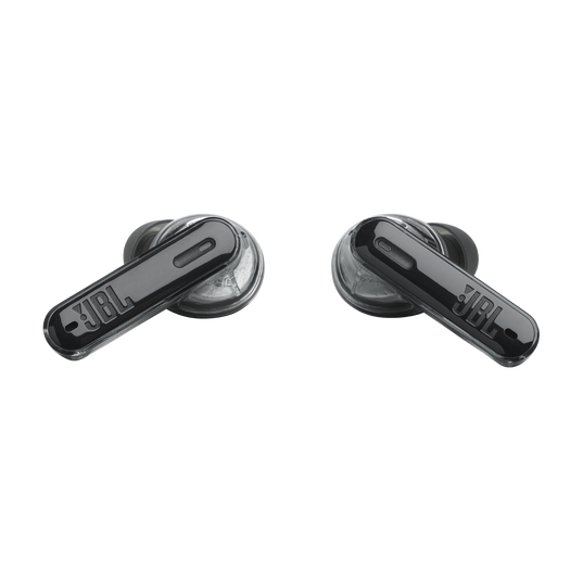 JBL Tune Beam Ghost Edition - Black Ghost - True wireless Noise Cancelling earbuds - Front